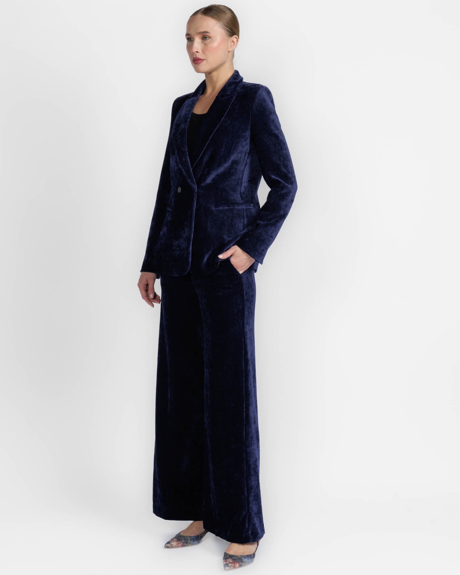 Velvet Blazer