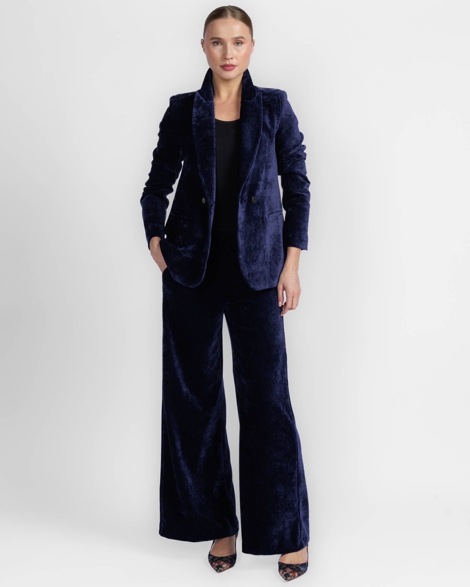 Velvet Blazer