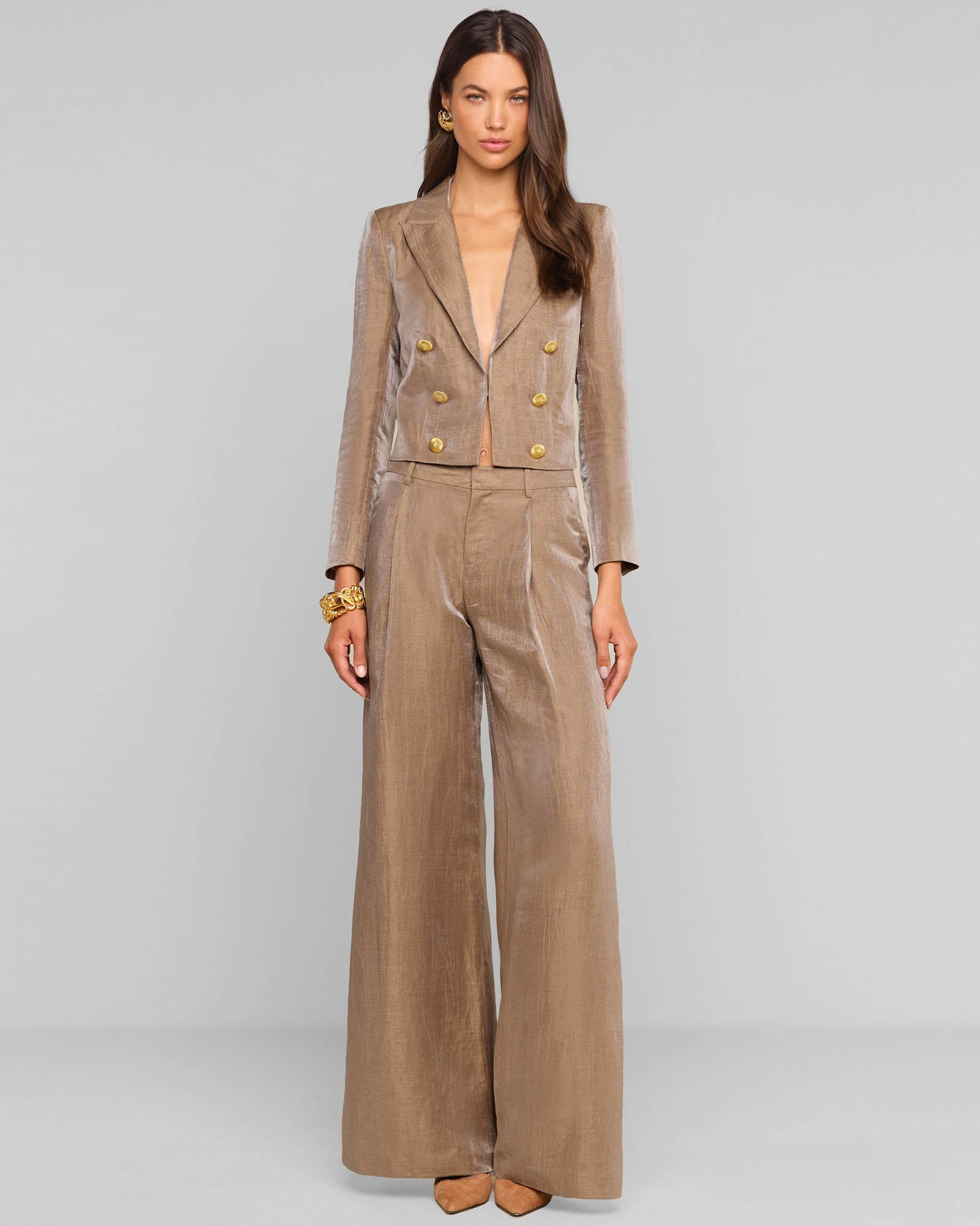 Inez Cropped Blazer