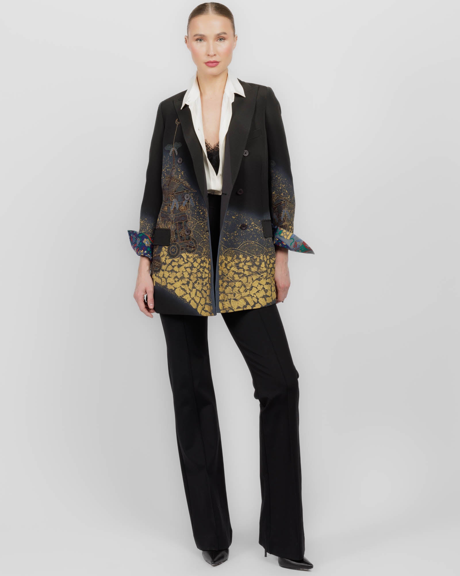 Flare Kimono Jacket