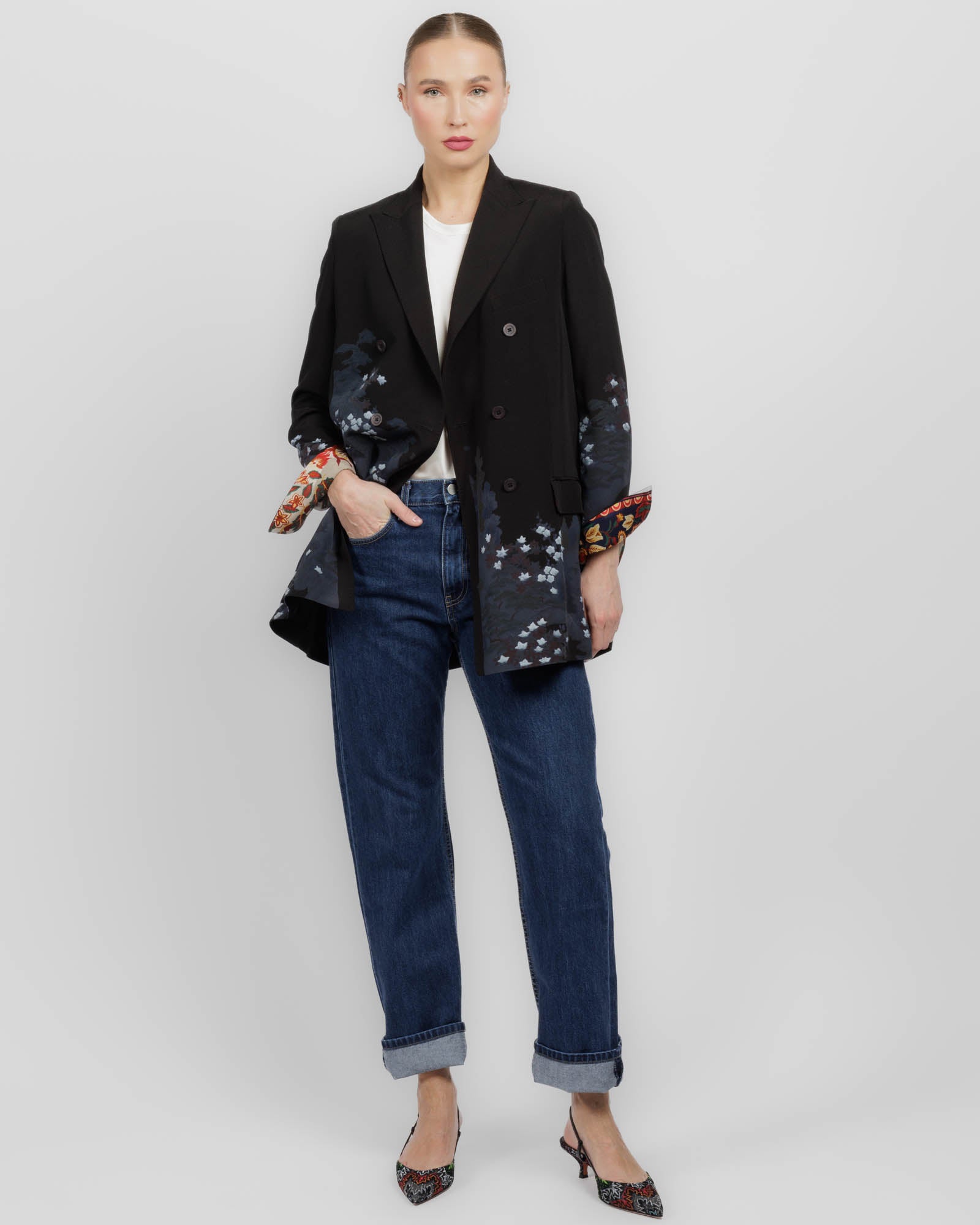 Flare Kimono Jacket