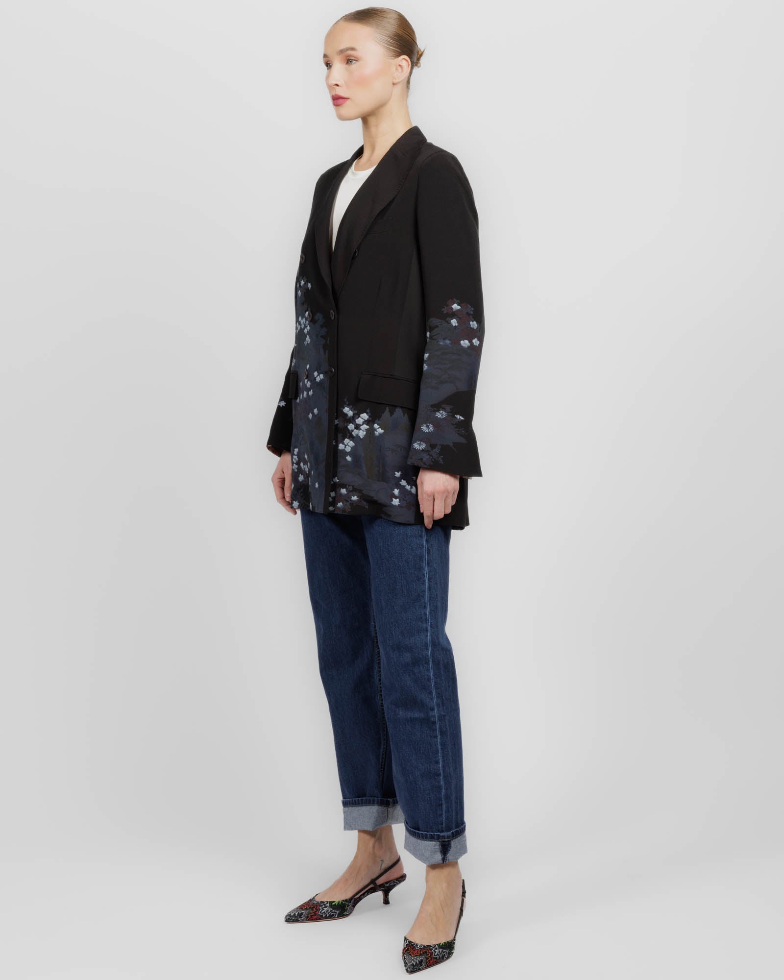 Flare Kimono Jacket