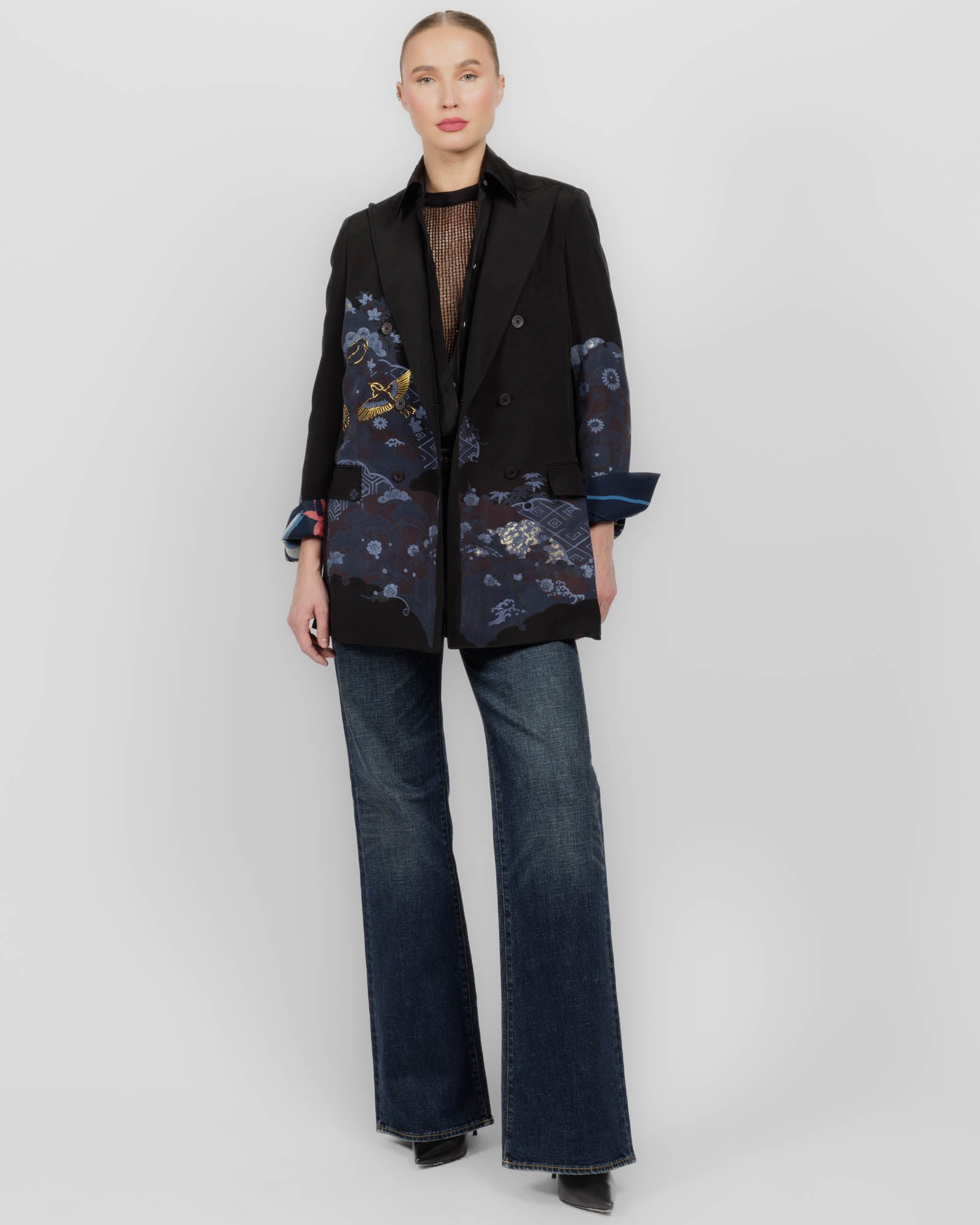 Flare Kimono Jacket