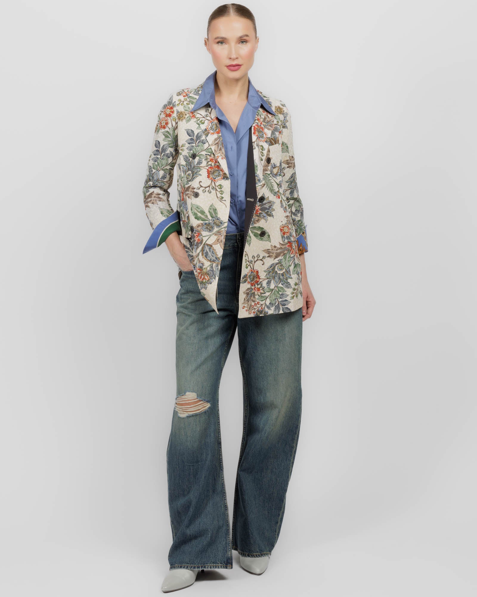 Flared Kimono Jacket