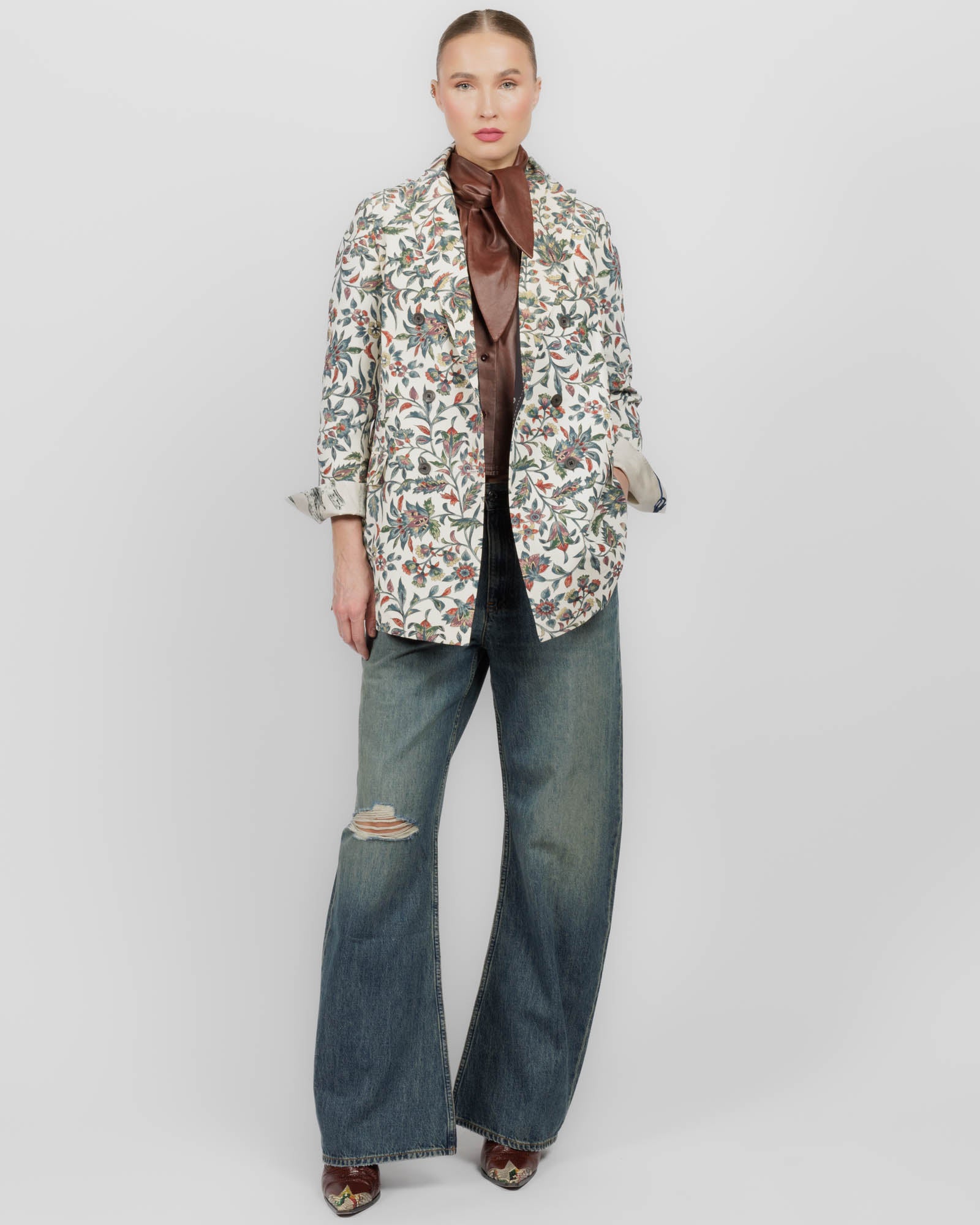 Flared Kimono Jacket