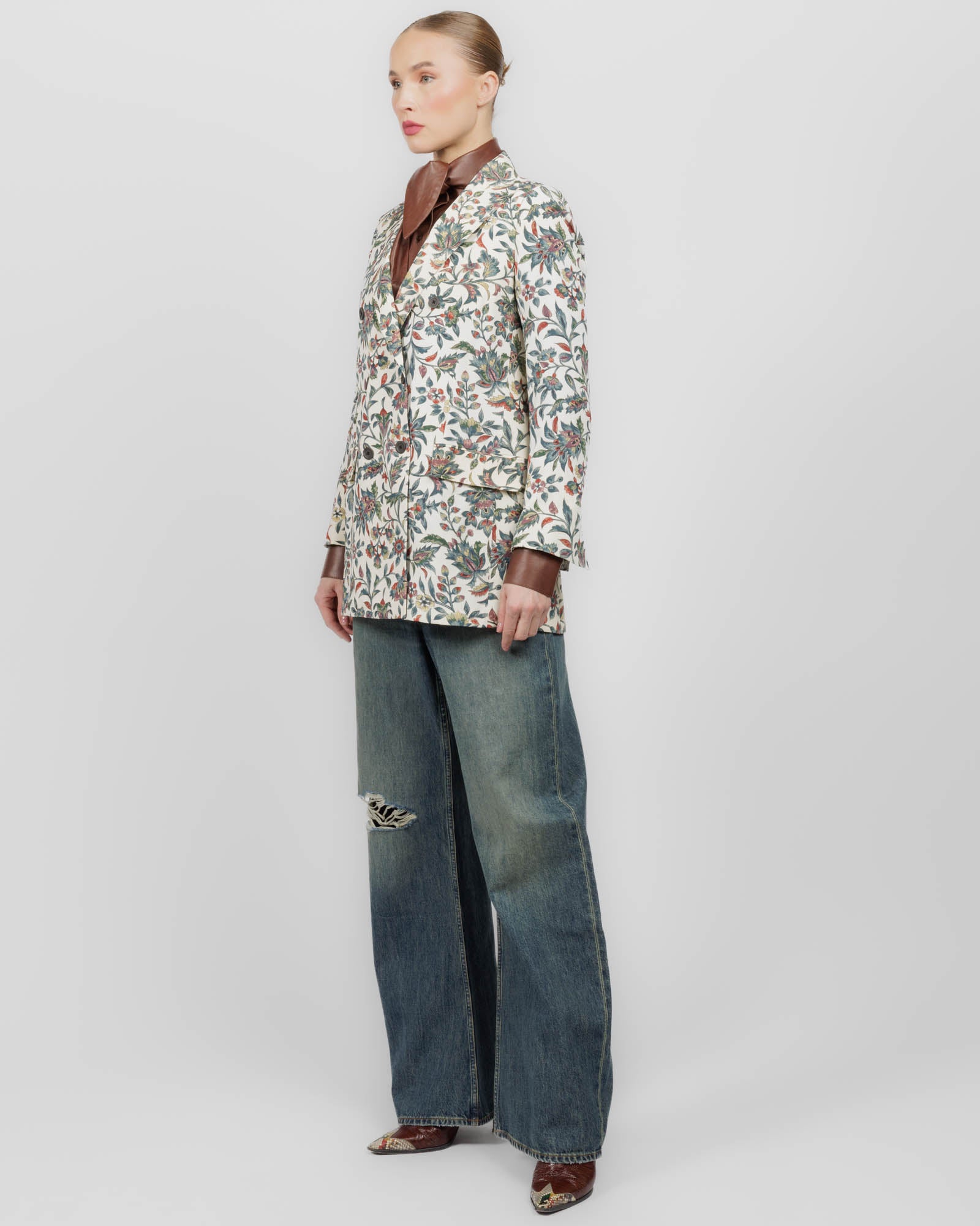 Flared Kimono Jacket