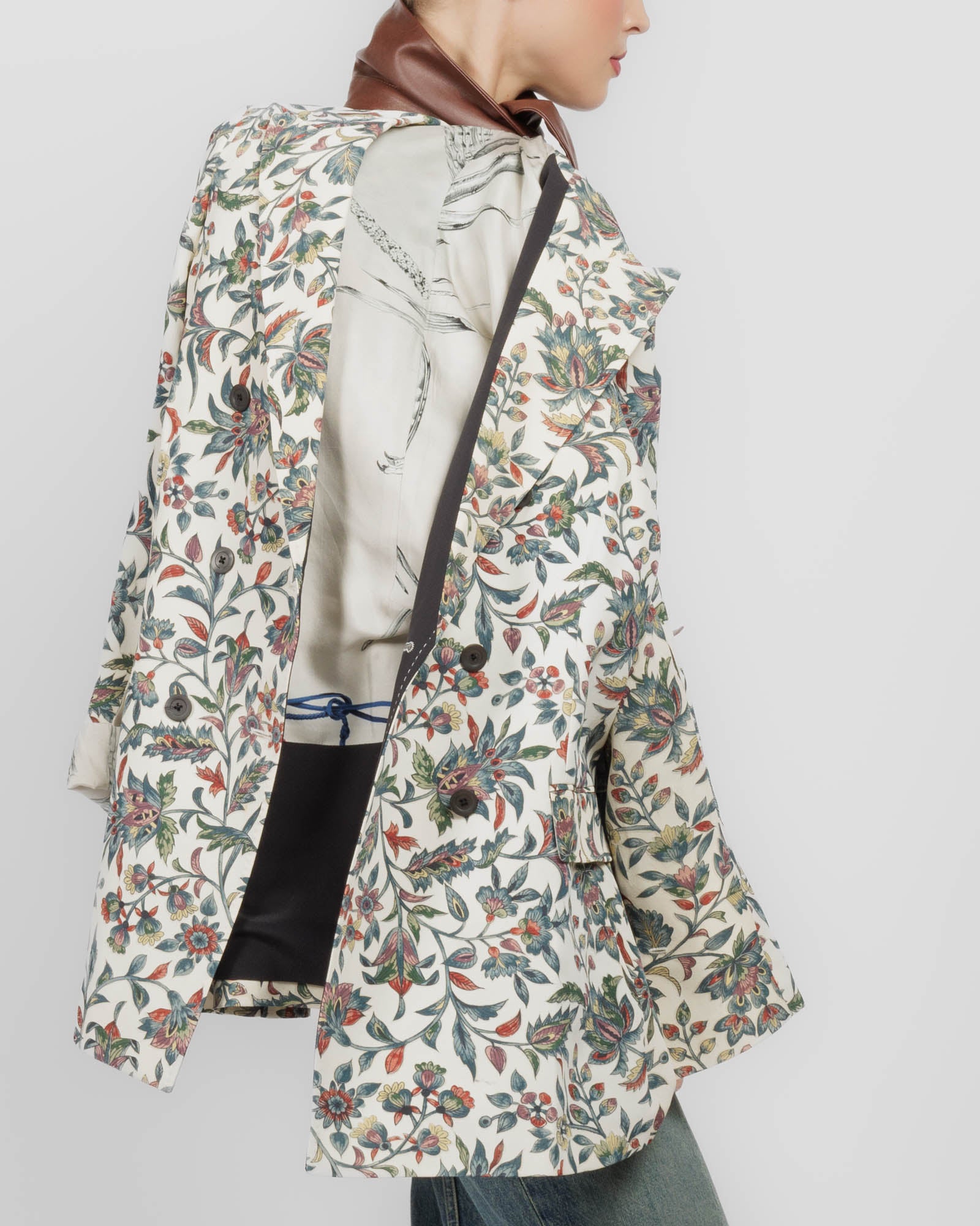 Flared Kimono Jacket