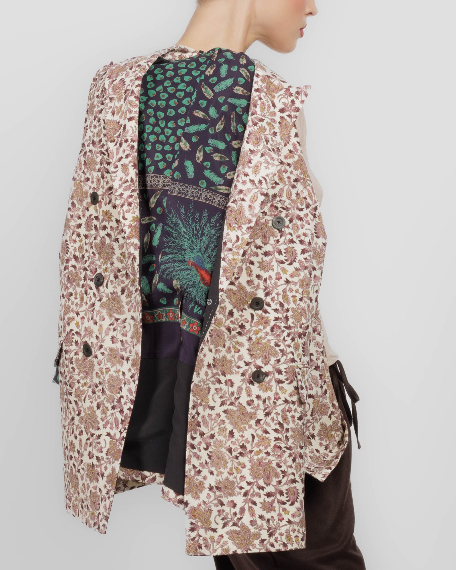 Flared Kimono Jacket