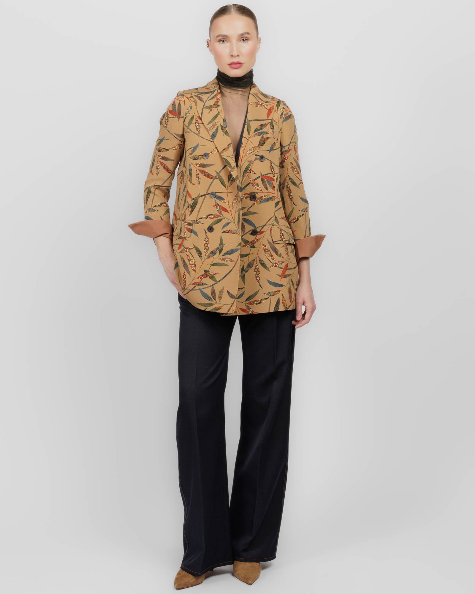 Flared Kimono Jacket