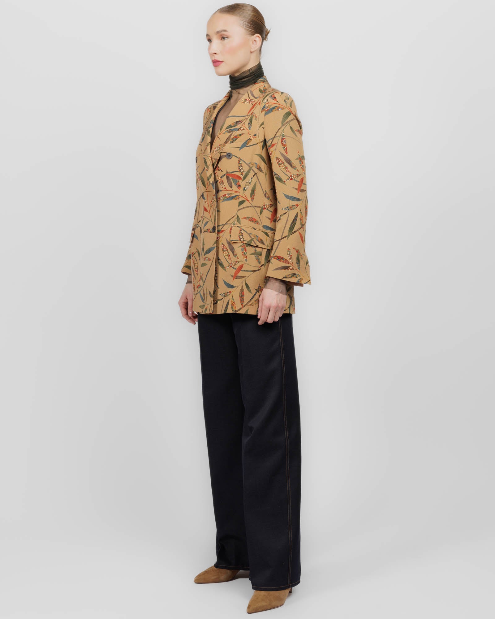 Flared Kimono Jacket
