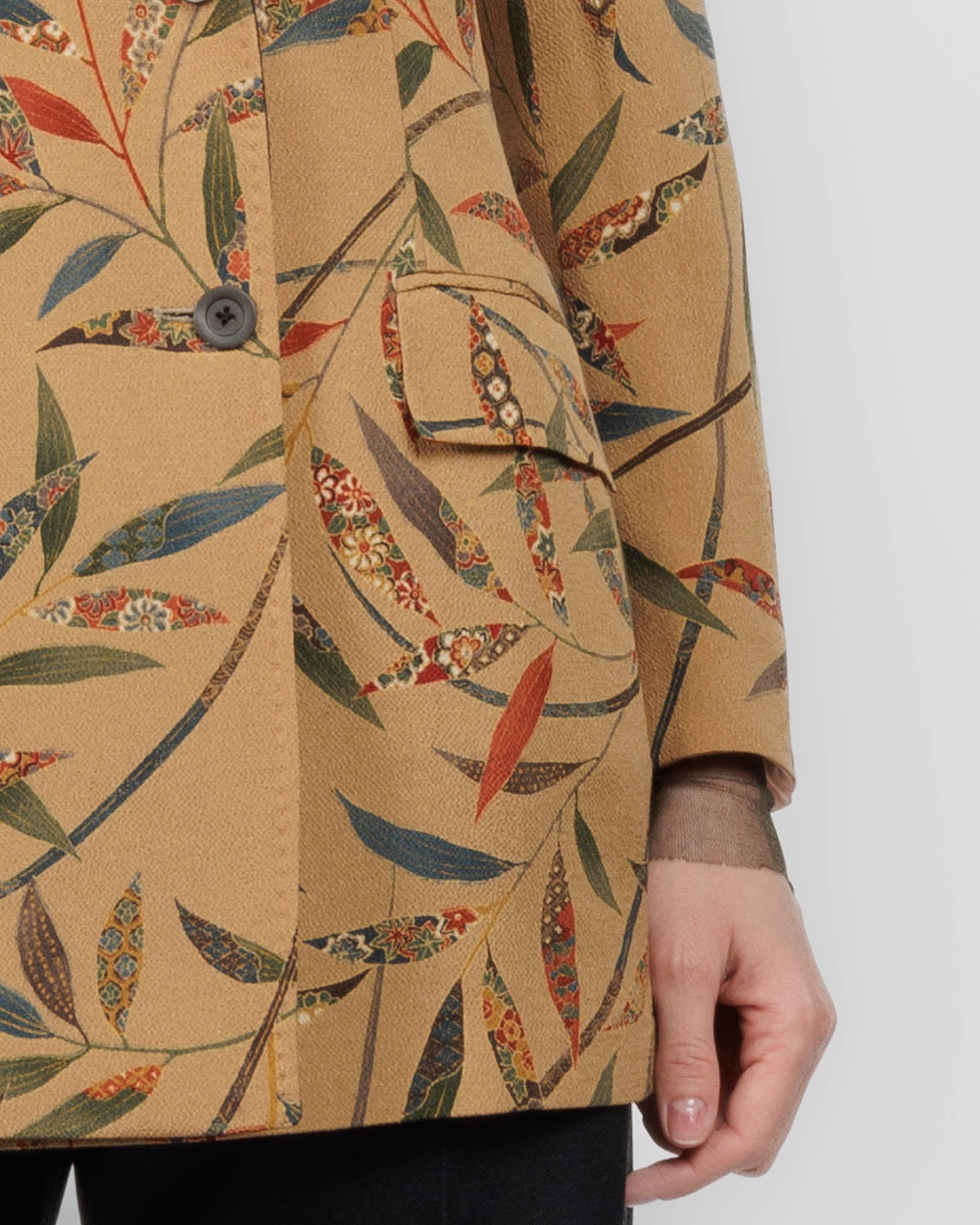 Flared Kimono Jacket