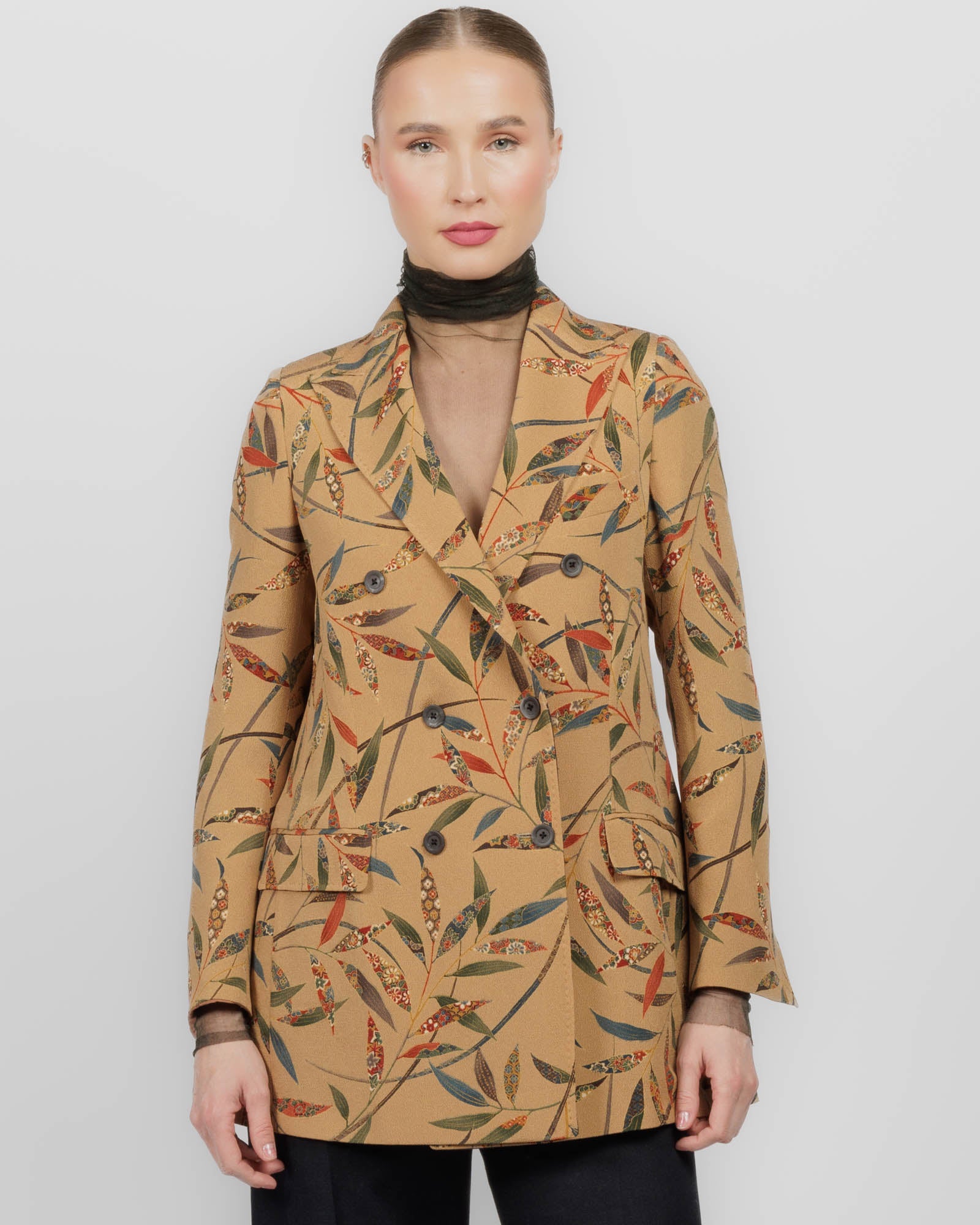 Flared Kimono Jacket