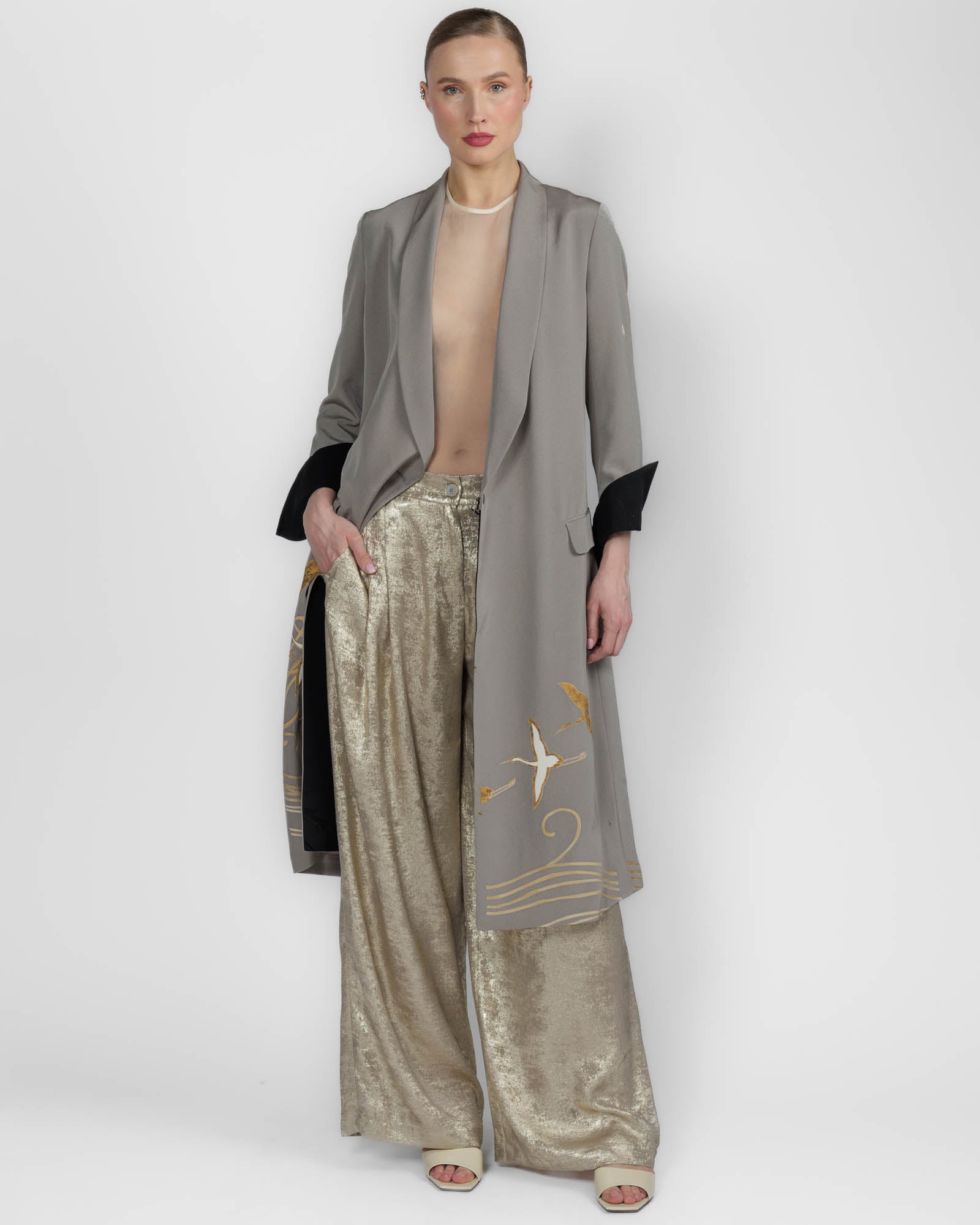 Irotomesode Overcoat
