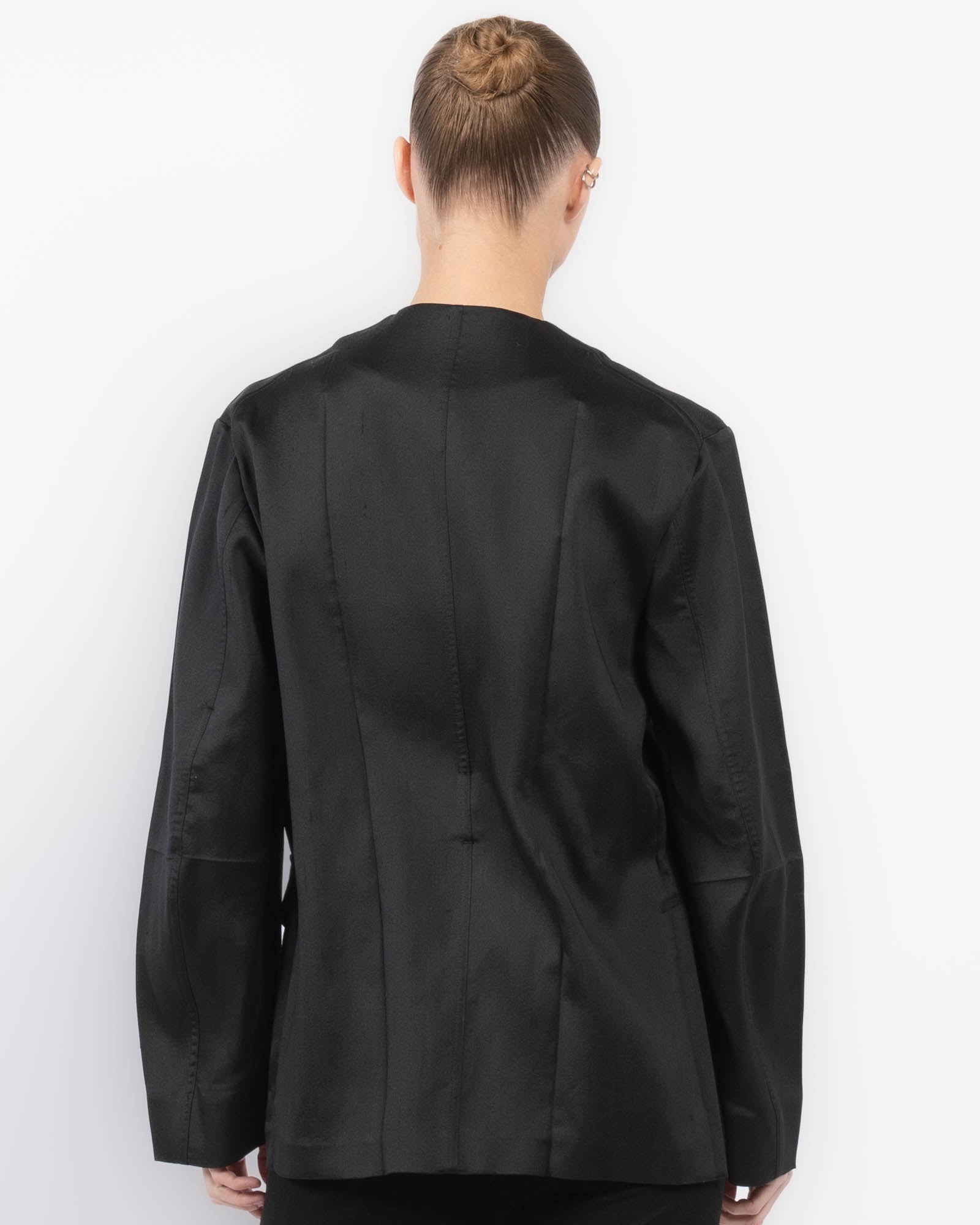 Veste origami sans col