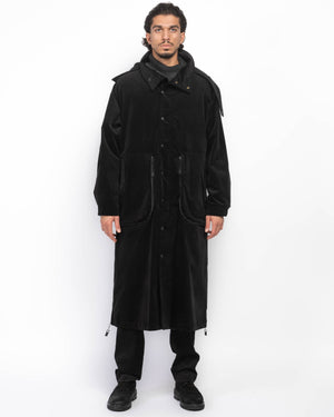YOHJI YAMAMOTO Hooded Large Coat