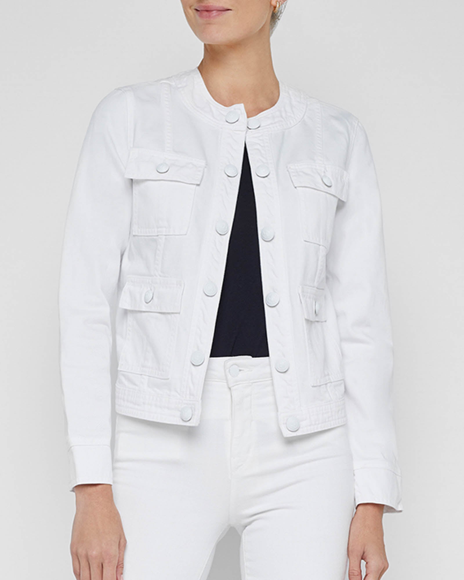 Yari Collarless Jacket