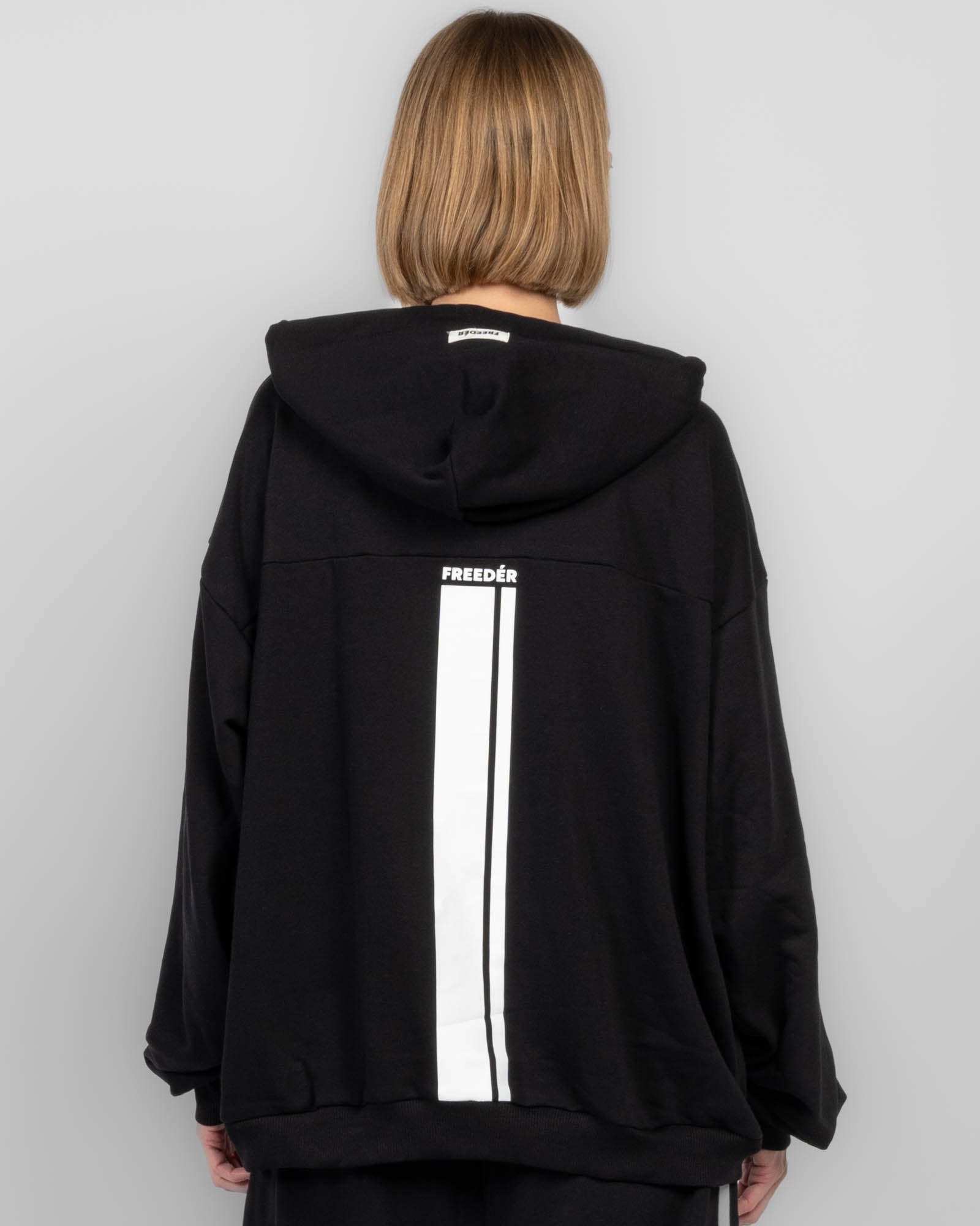 Oversized Zip Sweatshirt