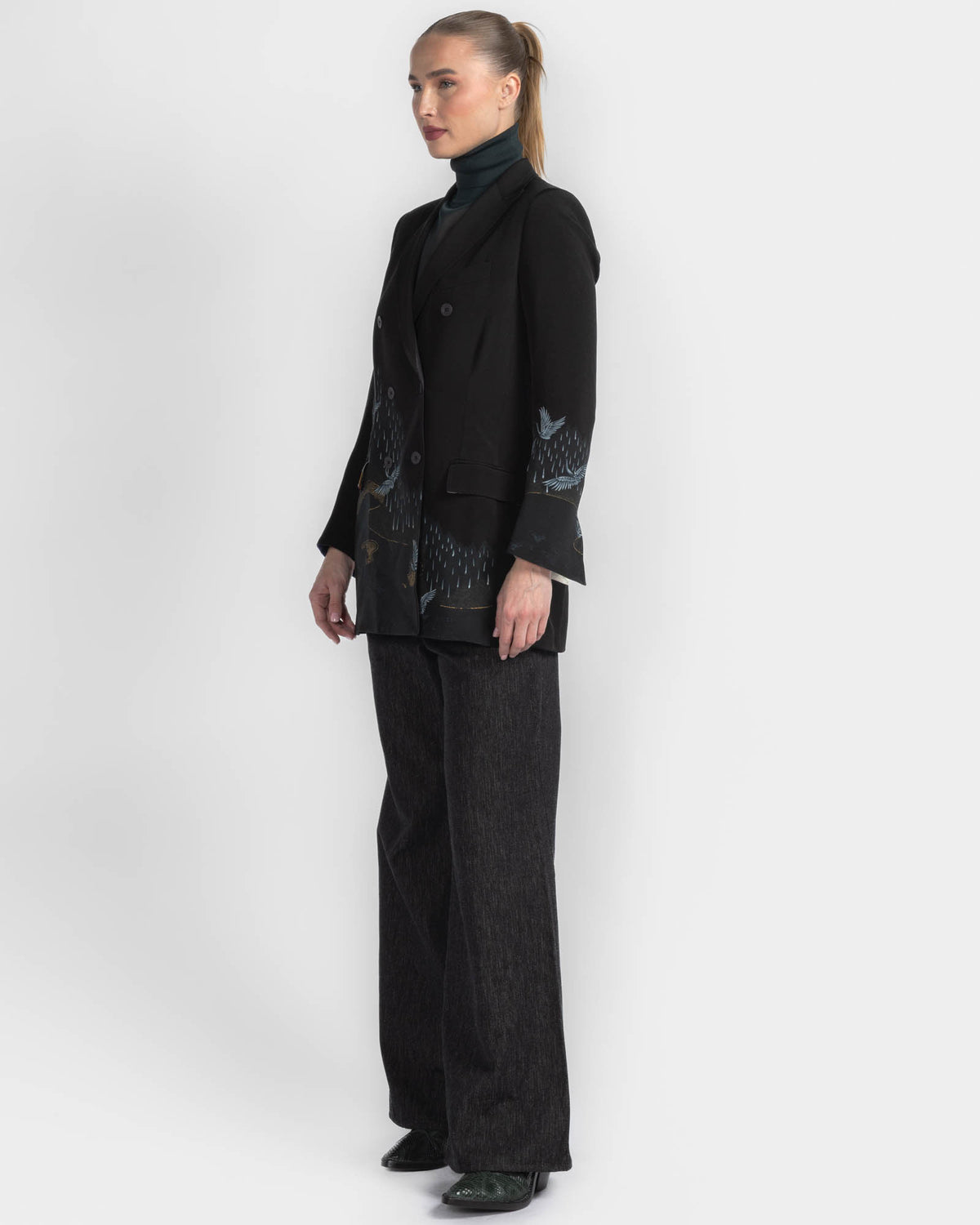 Overdye Kimono Jacket