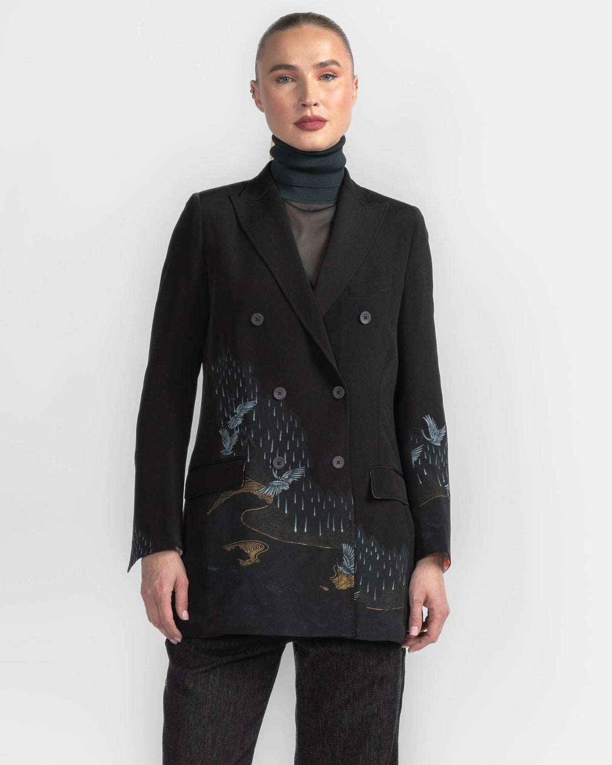 Overdye Kimono Jacket