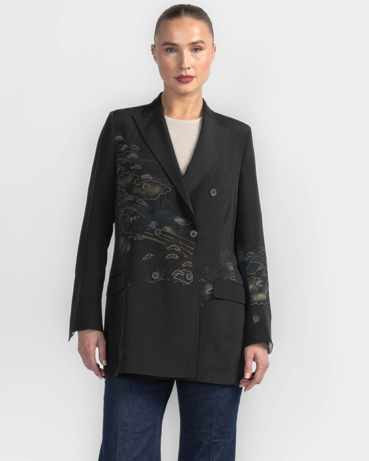 Overdye Kimono Jacket