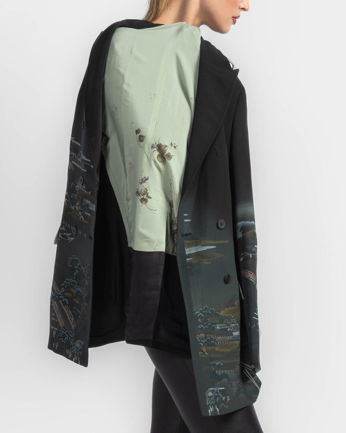 Overdye Kimono Jacket