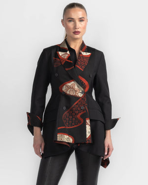 Flared Kimono Jacket