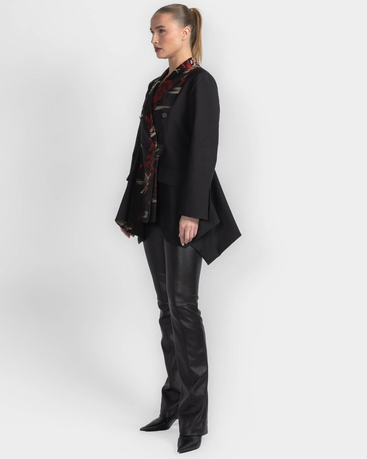 Flared Kimono Jacket
