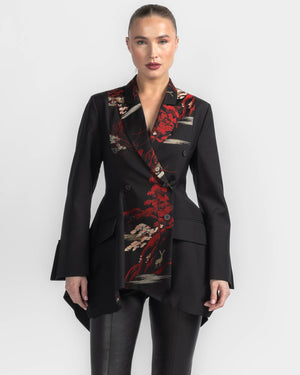 Flared Kimono Jacket