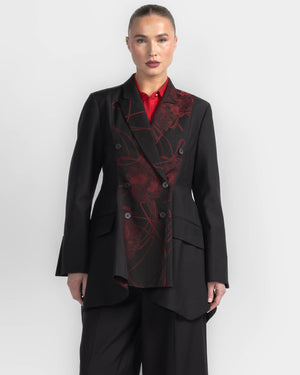 Flared Kimono Jacket