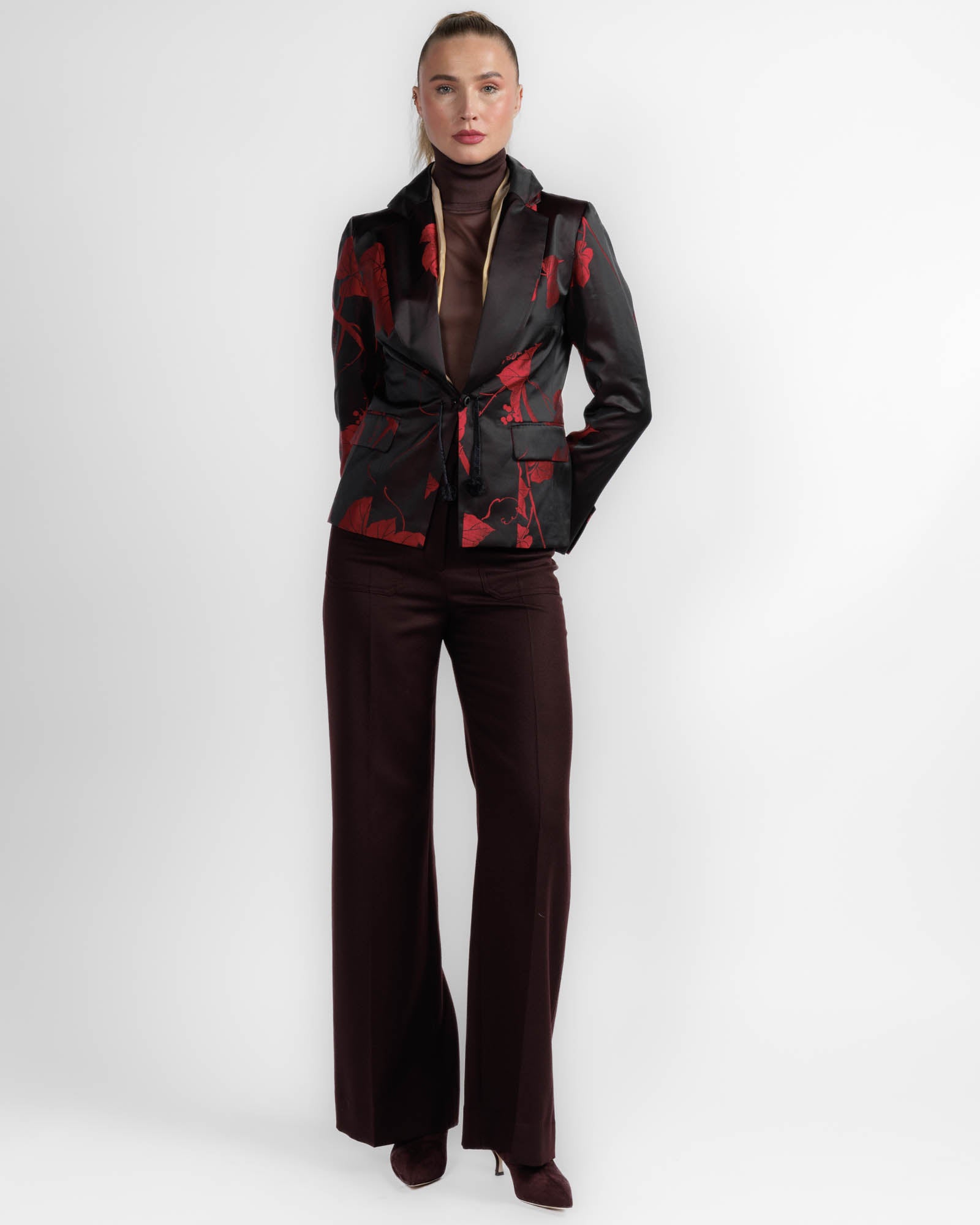 Neck Detail Jacket