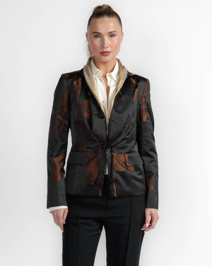 Neck Detail Jacket