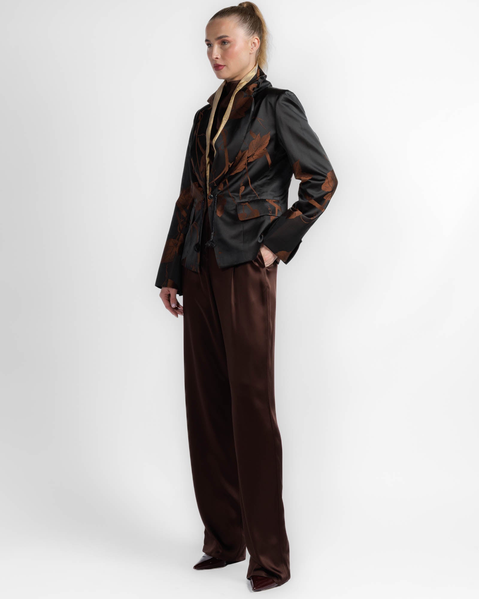 Neck Detail Jacket