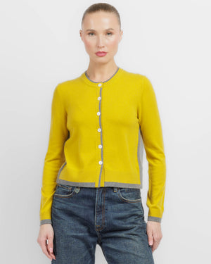 Mock Layered Cardigan