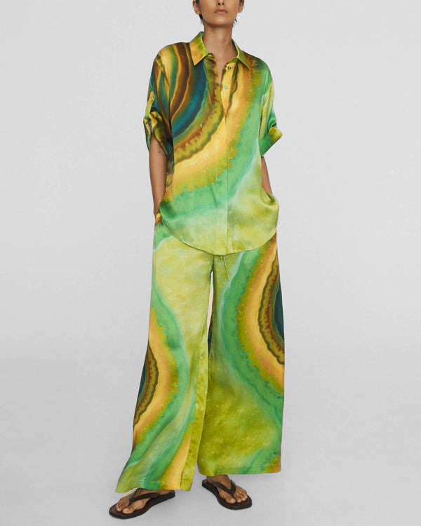 Iris Silk Shirt
