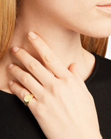 Octagon Signet Ring