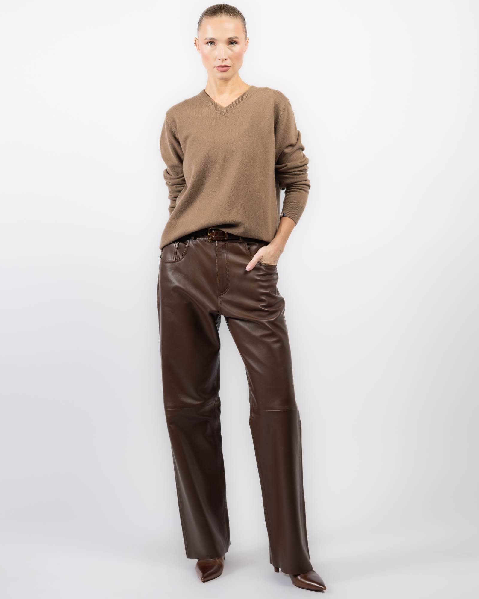 Pantalon en cuir Bonnie