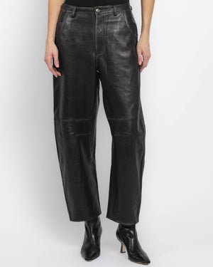 Pantalon en cuir Giorgio Brato X Jade