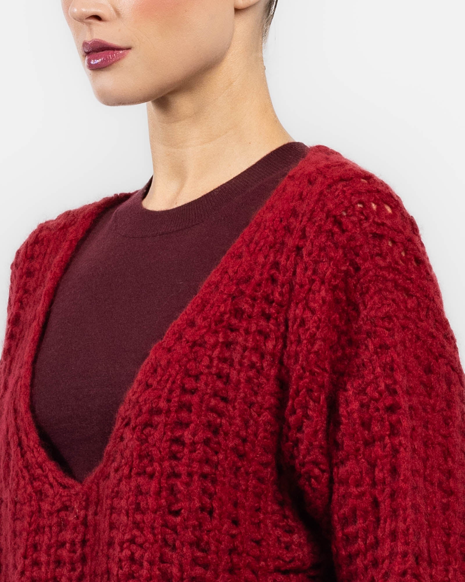 Ensemble gilet et pull