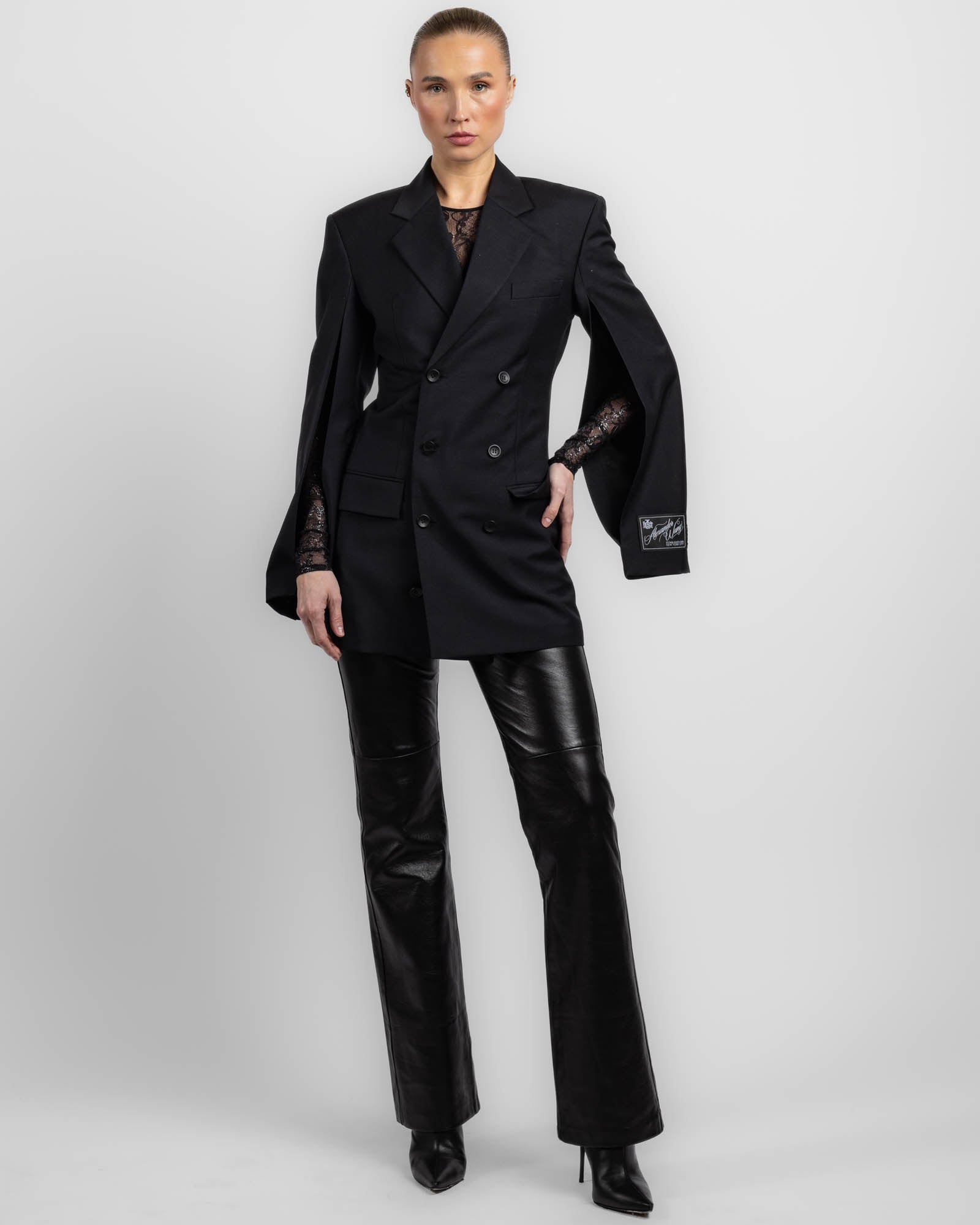 Blazer à manches fendues