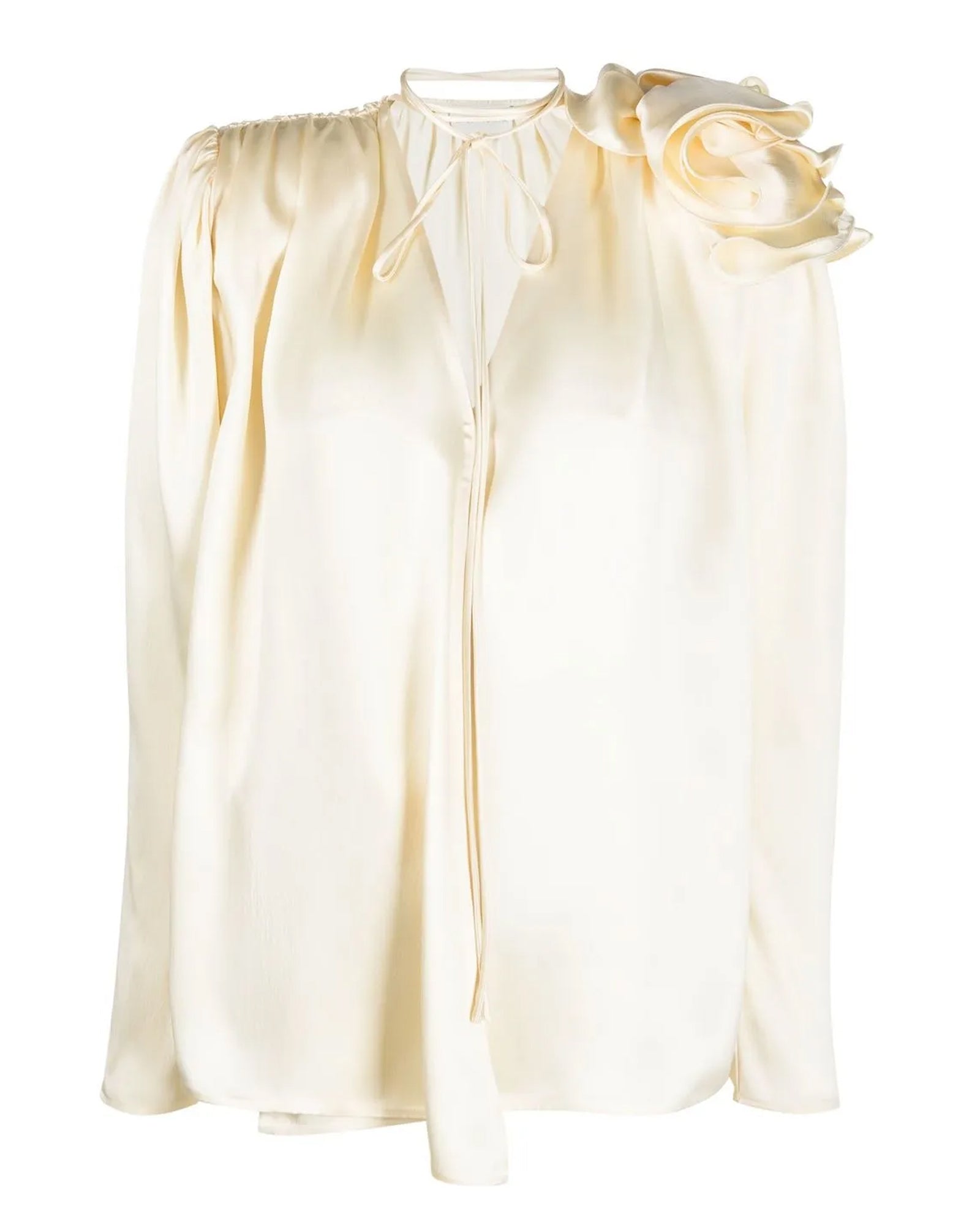 Floral Shoulder Blouse