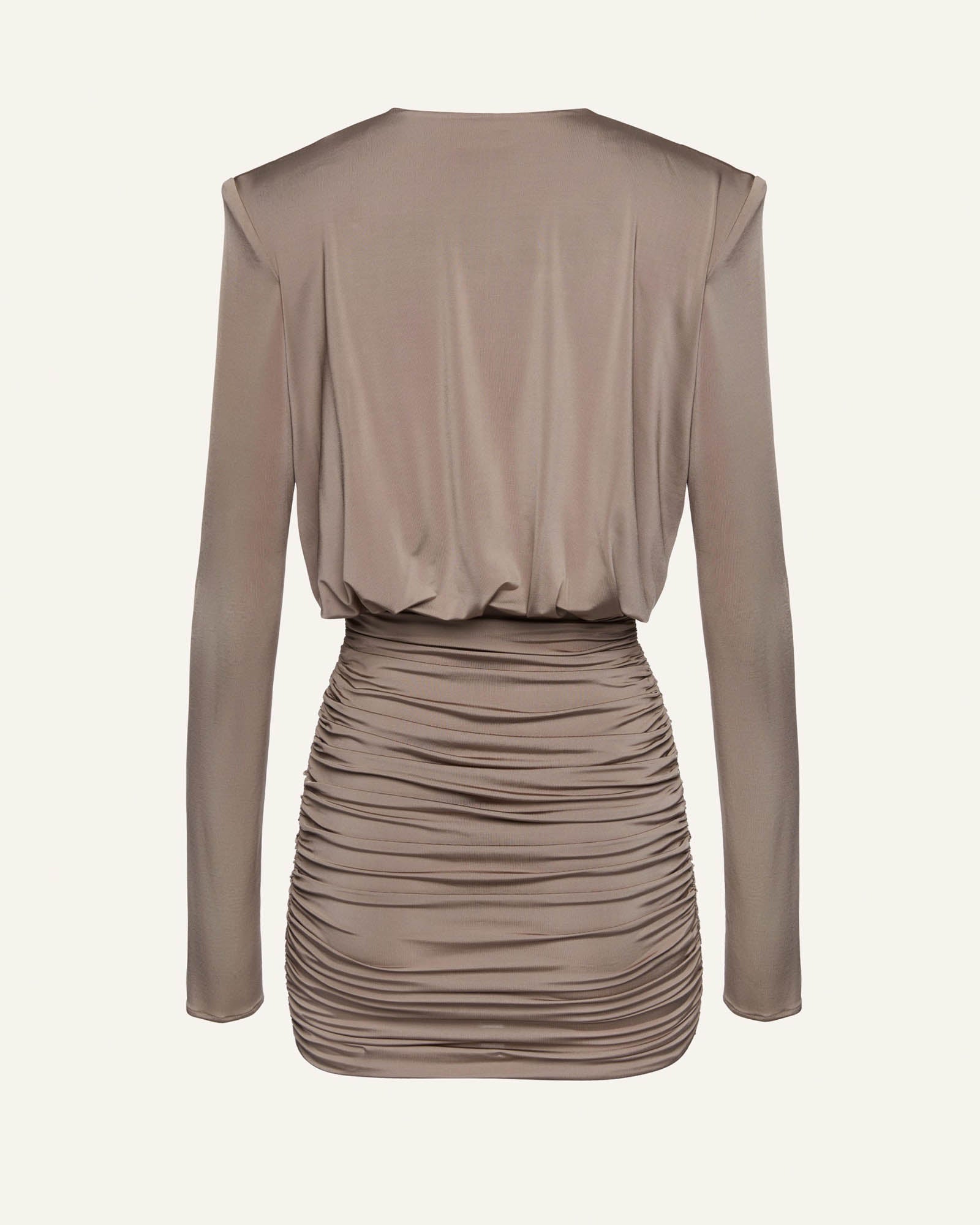 Plunge Neckline Dress