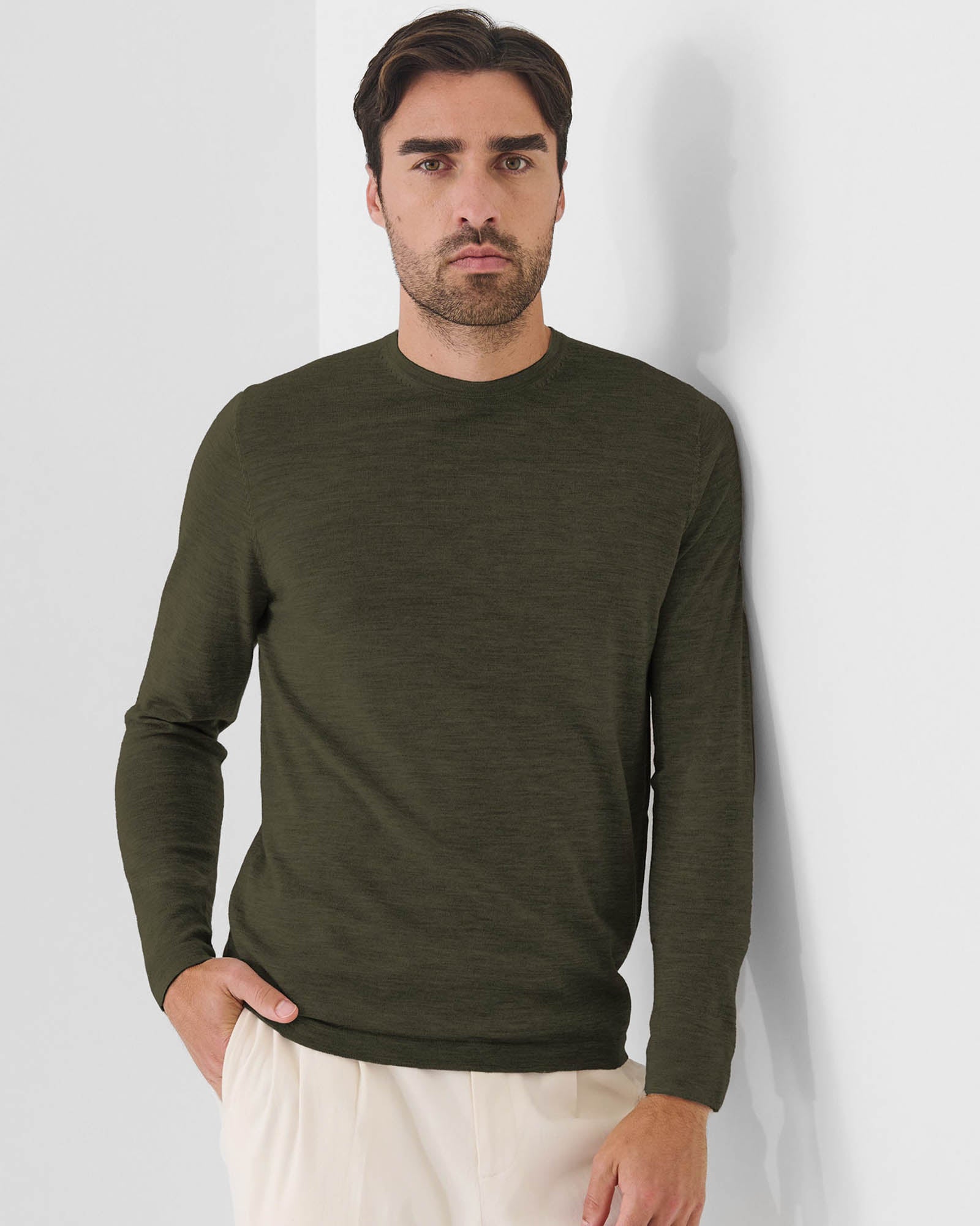 Merino Crewneck Sweater