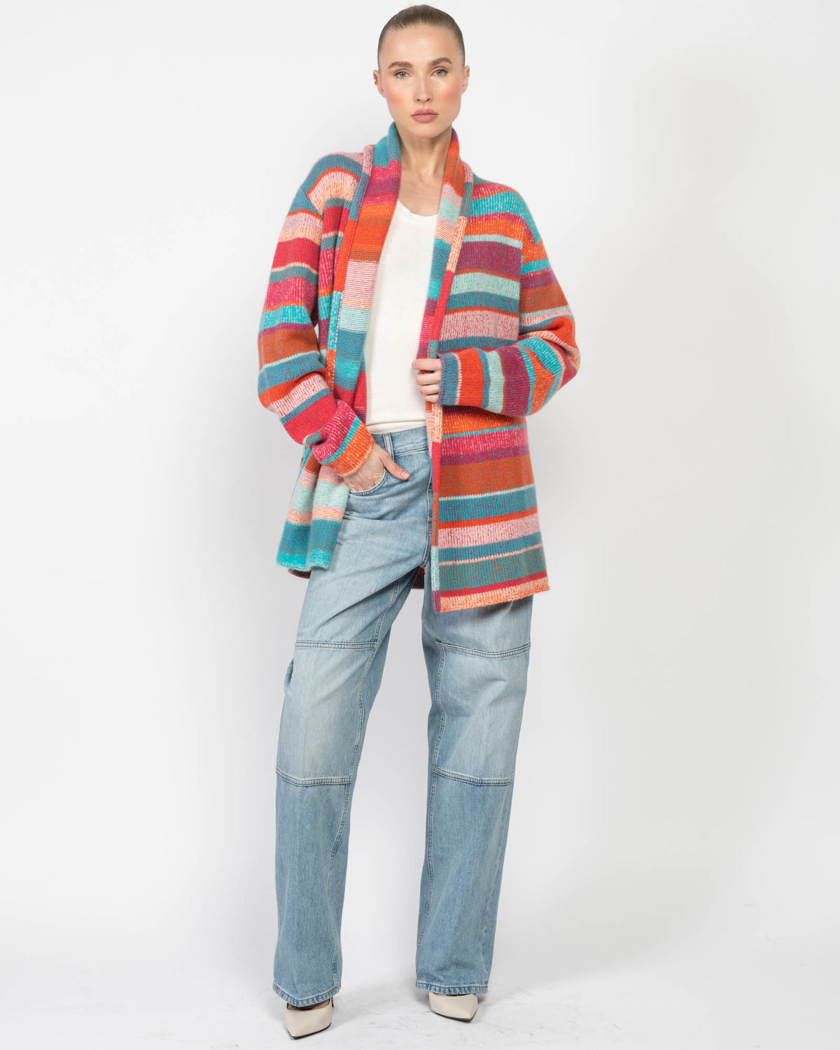 Elder Statesman Zig Zag Smoking Jacket M