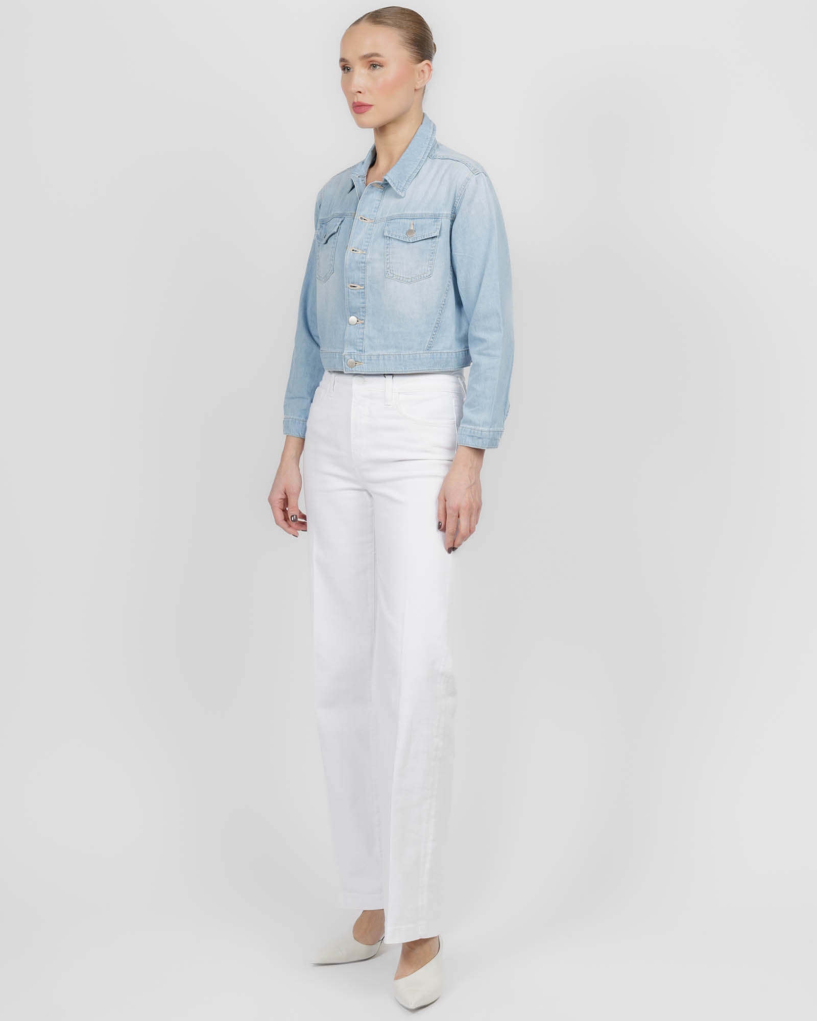 Cropped Denim Jacket