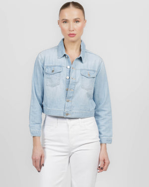 Cropped Denim Jacket
