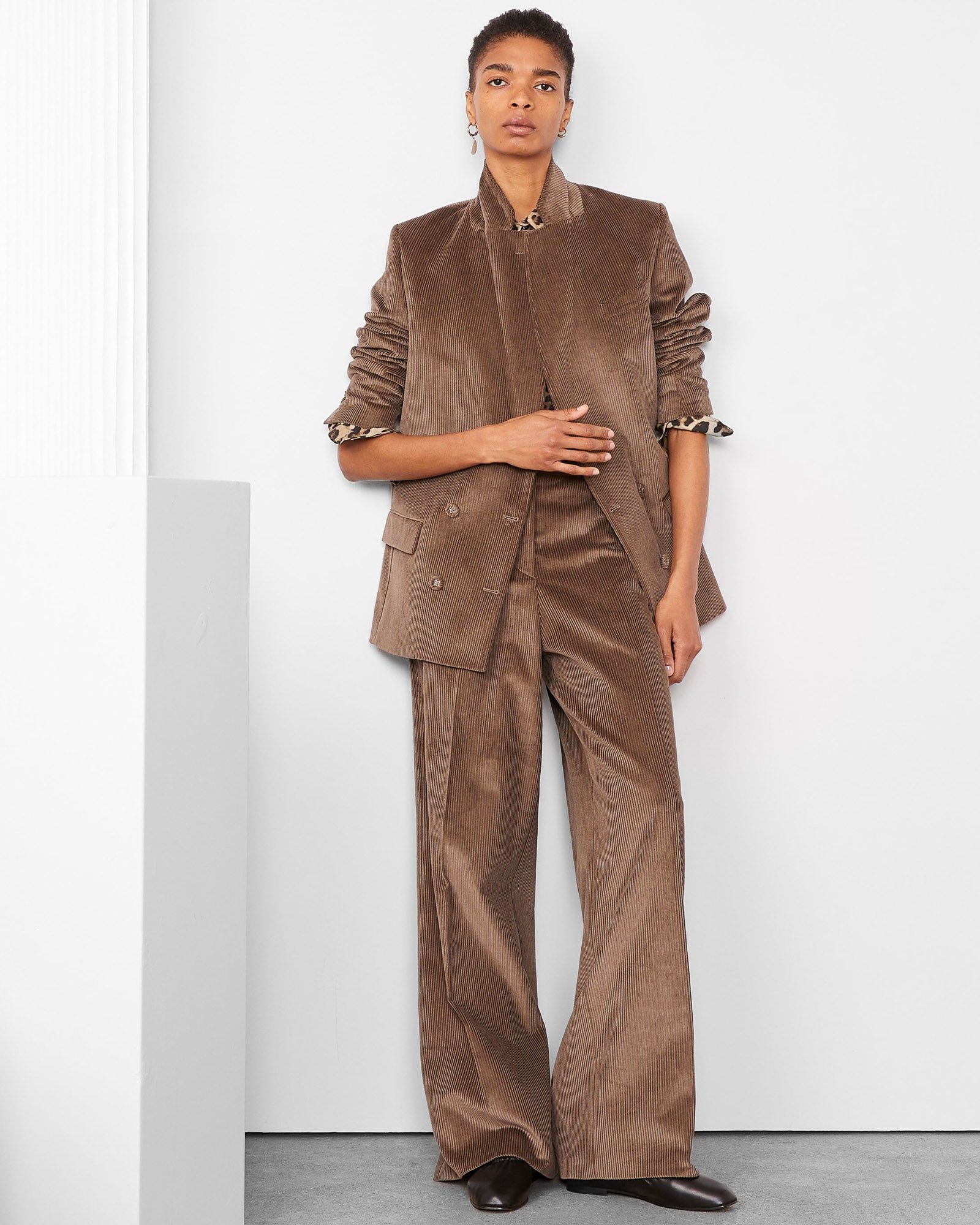 Pantalon en velours côtelé Rosa