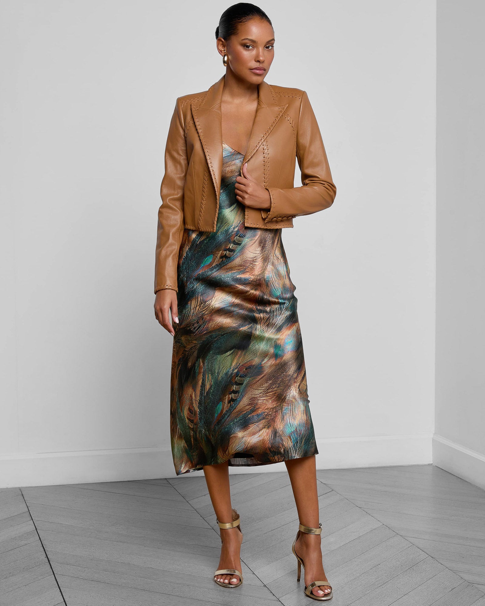 Dulcie Leather Blazer