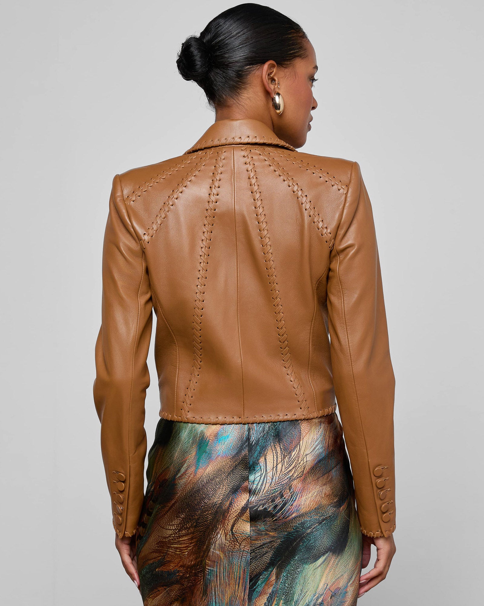 Dulcie Leather Blazer