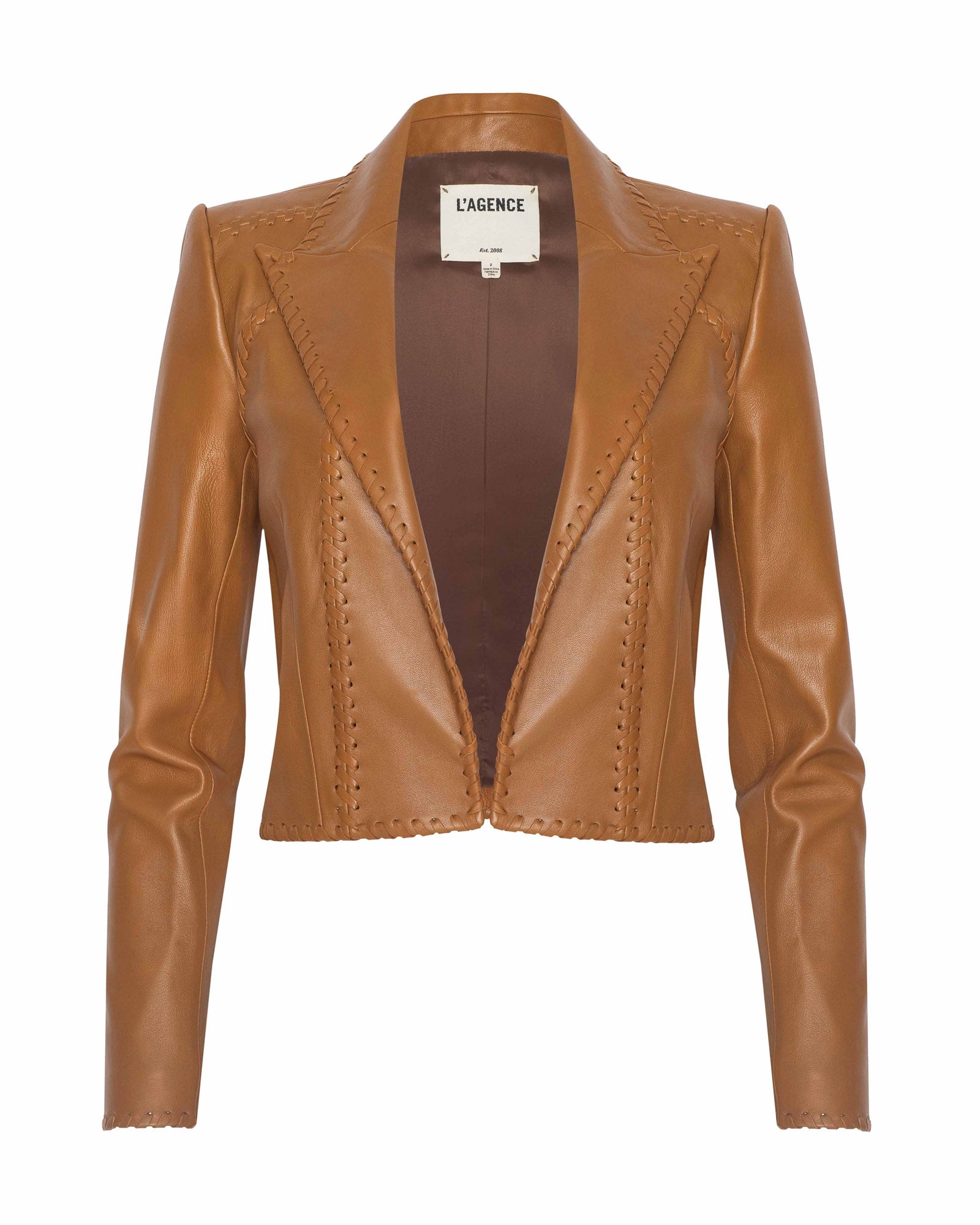 Dulcie Leather Blazer
