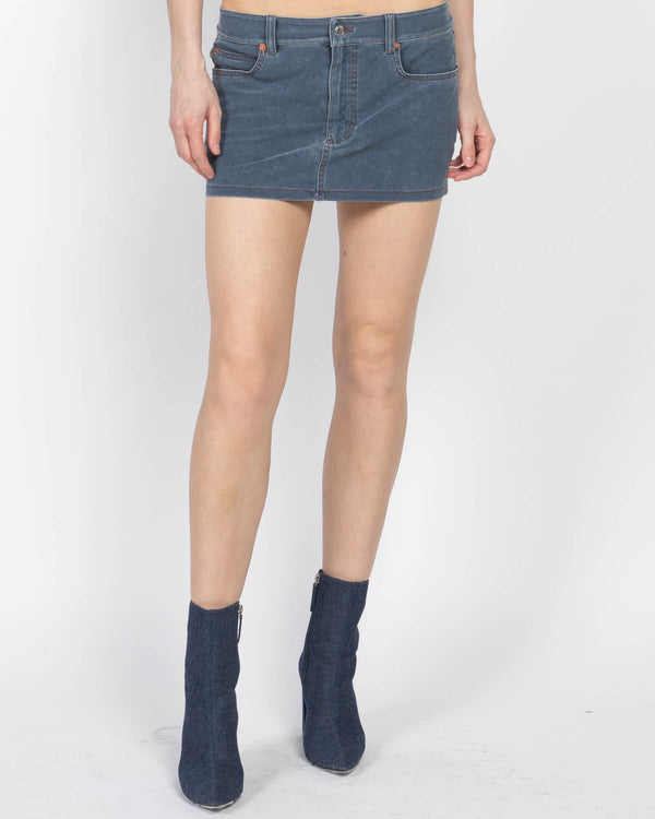 Denim Mini Skirt